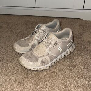 On Clouds Women’s Beige Tennis Shoes